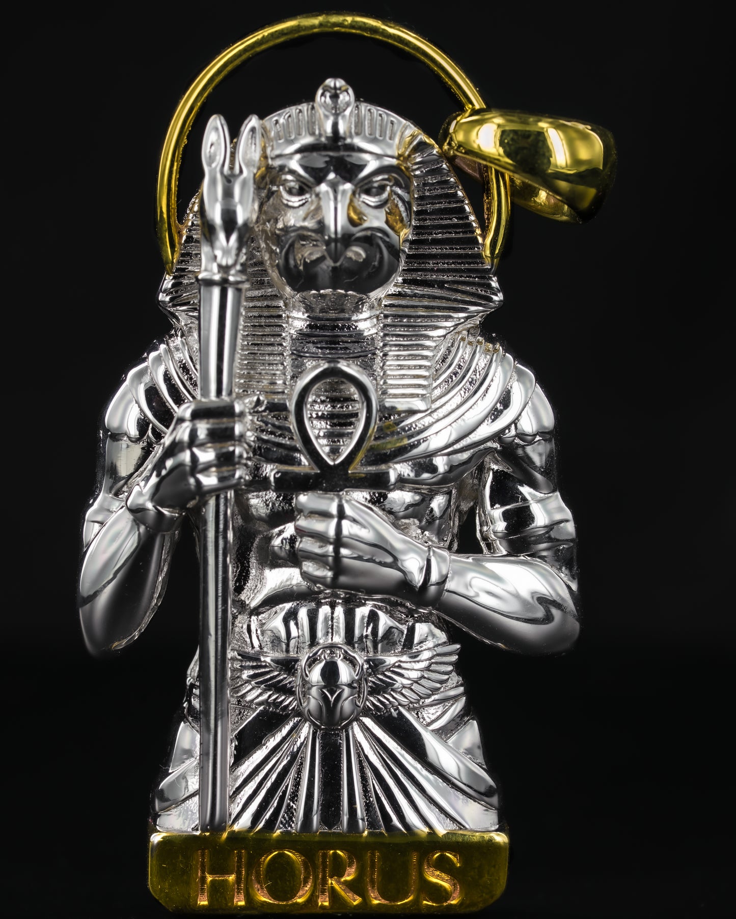 Horus Pendant .925 Silver (Gold and Rhodium Plated)