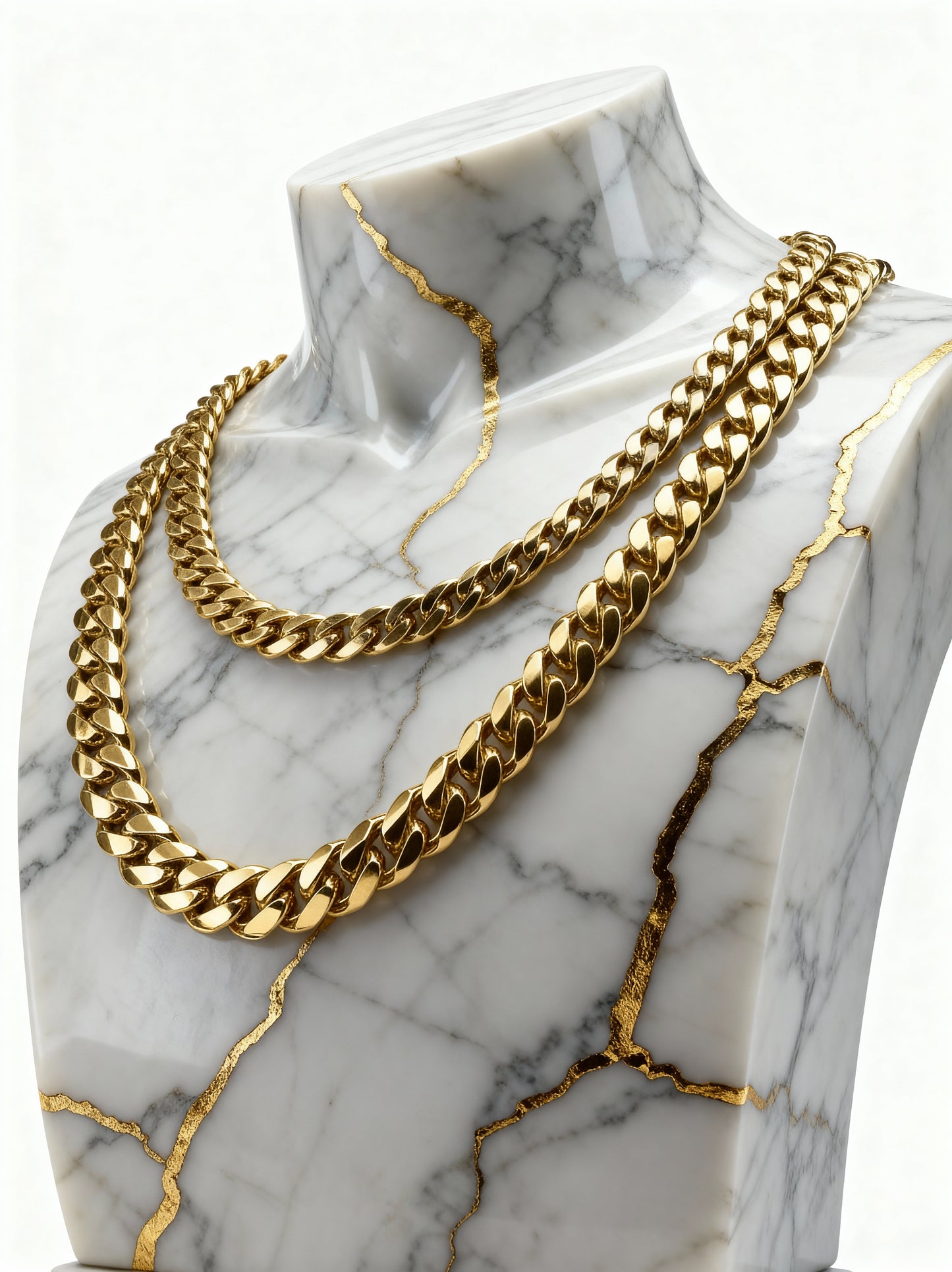 Cuban Link Chain .925 Silver (Silver or 18k Gold Plating)