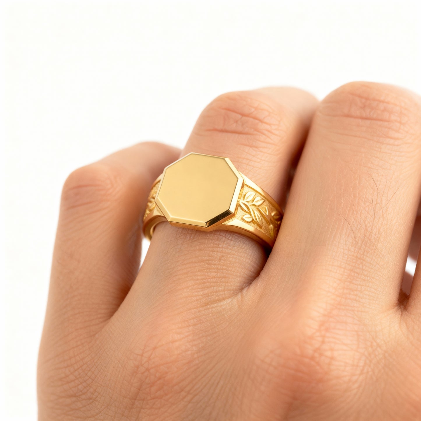 Zeus Ring .925 Silver (18k Gold Plating)