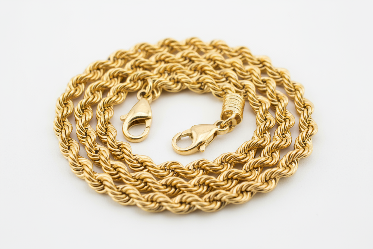 put clasp at both ends not so long of a chain